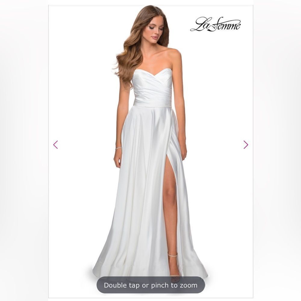 LA FEMME Glamorous Gown Size 6 - Picture 3 of 8